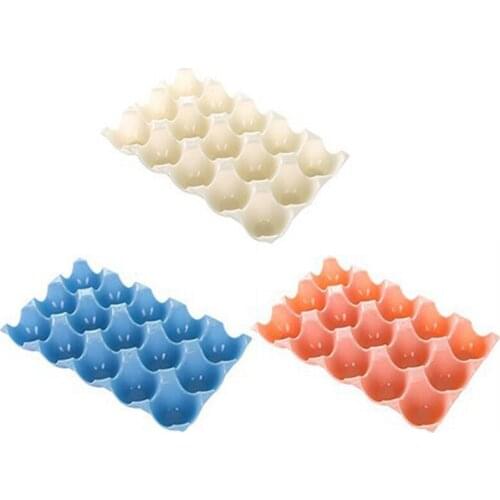 15 Compartment Eggs Container Superimposed Egg Storage Box Kitchen Plastic Egg Holder BPA Free Fridge Organizer