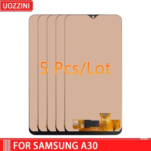 5Pcs NEW LCD For Samsung Galaxy A30 A305/DS A305F A305FD A305A LCD Display Touch Screen Digitizer Replacement For Samsung A30LCD