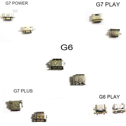 50pcs USB Charging For Moto G6 G7 Plus Play Power Charge Dock Socket Port Jack Plug Connector