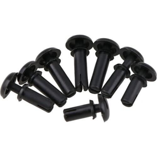 Black Nylon Plastic Buckle Clip for Computer R type PC board plastic clasp R2024-R3035
