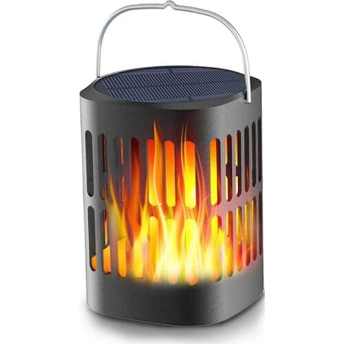 Yohencin Solar Torch Lights Flickering Flames Outdoor Hanging Lanterns Solar Lanterns Waterproof Decoration Dusk to Dawn Auto On