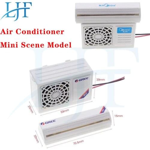 1 set RC Car Air Conditioning Model For 1/14 scale RC Tractor Dump Truck Air Conditioner Mini Scene Model L367