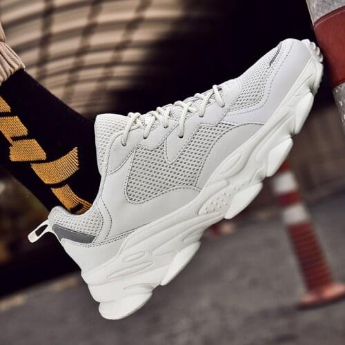 Fashion black sports casual sneakers Breathable male breathable informales summer sapatos shoe Shoes Sneaker white 2020 mesh de