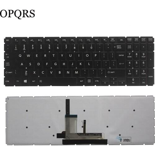 New keyboard for Toshiba Satellite P50-C P50D-C P50T-C black US/UI Laptop Keyboard PK131NM2B05 Backlight