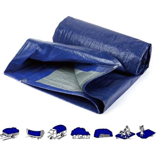 Pool Blanket Rectangular Inflatable Pool Cover Waterproof Multi-Purpose Tarpaulin Protective Cover