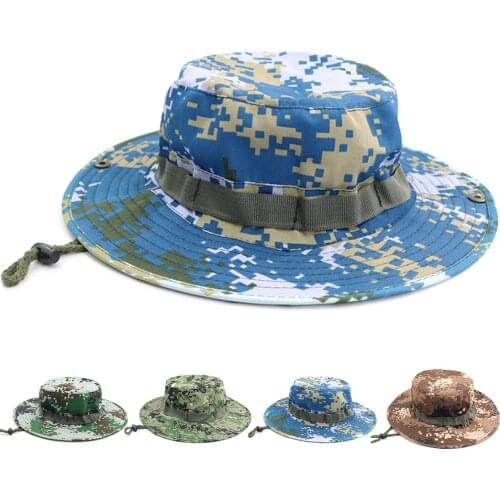 Bucket Hat Creative Camouflage Style Sun Hat Summer Hat for Outdoor Fishing Foldable Bucket Hat Unisex Outdoor Hunting Cap