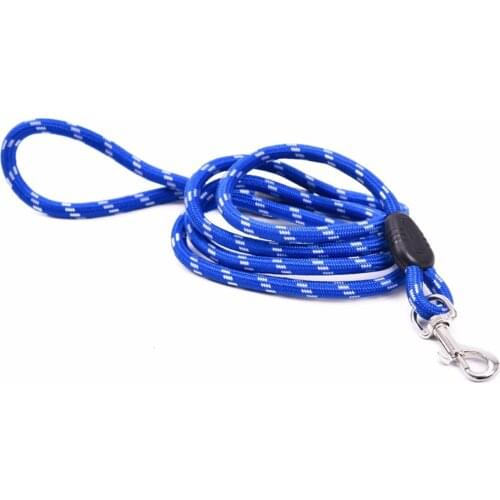 1.6M Training Walk Pet Lead Rope Long Nylon Dog Puppy Leash Red/Blue/Black Cat Dog Walking Leash Make Easy in Yard Good Quality