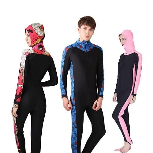 SBART 2 style high quality professional mens swimwear winter keep warm Whole body swimming wear trunks