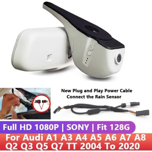 Hidden Plug and play Car DVR Dash Cam HD For Audi a1 a3 a4 a5 a6 a7 a8 q3 q5 q7 rs3 rs4 rs5 rs7 tt b5 b6 b7 b8 b9 8v c5 c6 c7 8p
