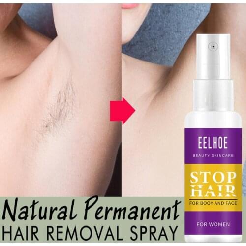 10/20/30/50ml Powerful Hair Removal Spray Shave Cream Permanant Hair Growth Removal Inhibitor Arm Leg Armpit Painless TSLM1