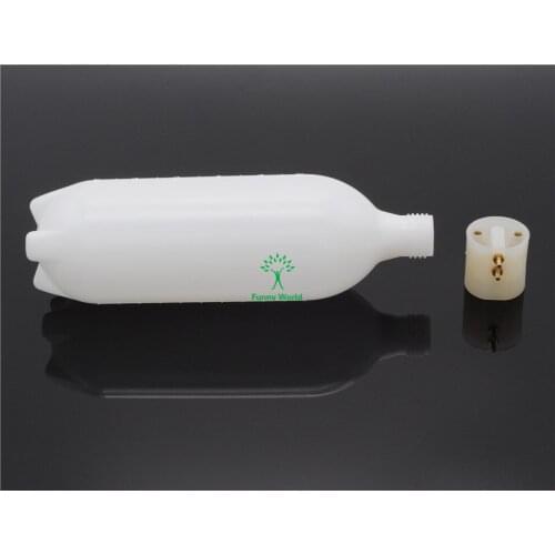 1Set White 600ML Dental Water Storage Bottle &Cap Top Cover Lid High Quality