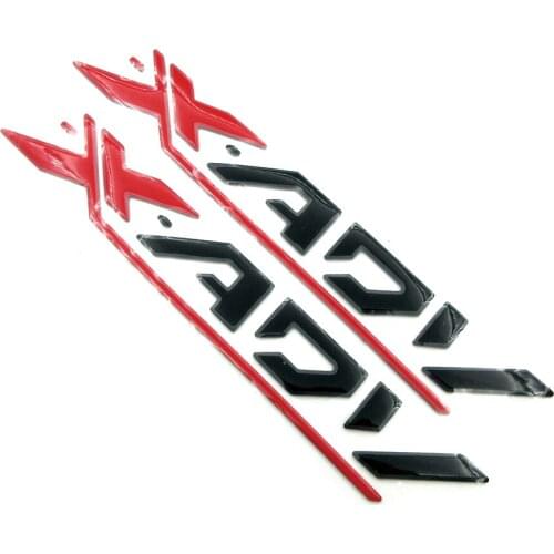 1 Pair New Motorcycle Logo Badge Emblem Sticker Decal High Quality Soft Plastic Decals Stickers For Honda XADV X-ADV 750 xadv750