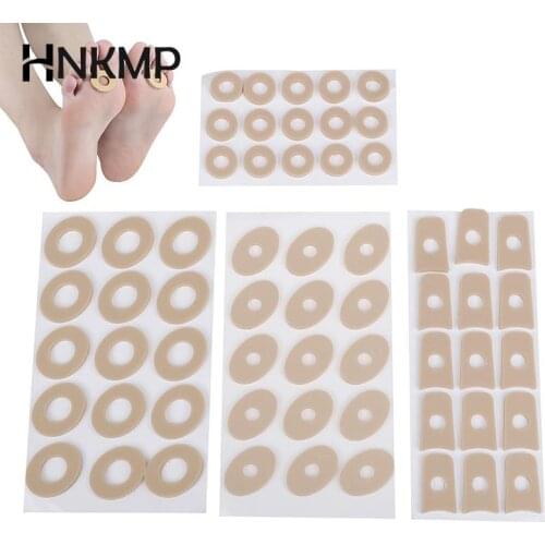2/6/9/15PCS/Sheet Callus Cushions Shoes Heel Pad Foam Round Toe Foot Corn Bunion Protectors Pads Eyelet stickers