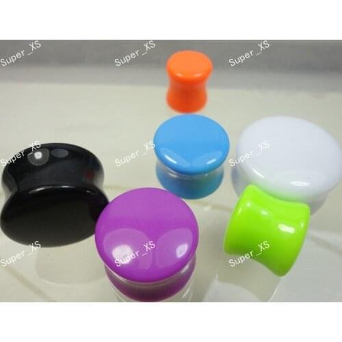 200pcs Wholesale jewelry lots Bone Ear Expander Stretcher Plug Body Piercing fashion gift free shipping RL459