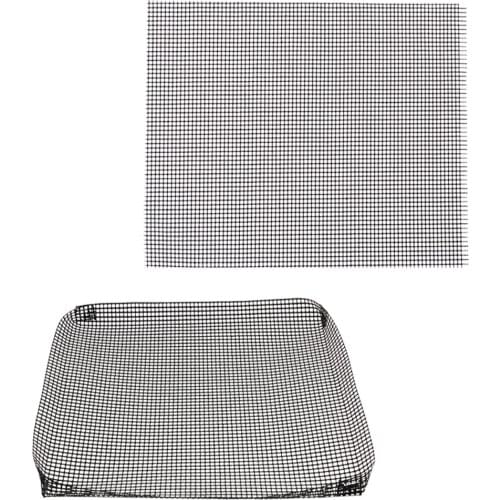 4Pcs Non-Stick Grill Mesh Mats - Nonstick Heavy Duty BBQ Grilling & Baking Accessories for Outdoor Barbecue - 30x40cm & 33x33cm