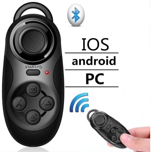 Mini Gamepad Wireless Bluetooth V4.0 Game Handle VR Controller Remote Pad Gamepad For IOS/Android Smartphone Joystick For VR PC