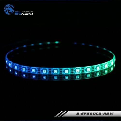 Bykski Aurora LED 5V Strip RBW Light Sticks Full Color Light Sticks use for Computer Case Sticky Length 100cm