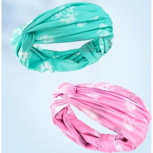 Breathable Sports Sweatband Running Absorbing Sweat Hair Bands Volleyball Tennis Headwraps Forehead Protection