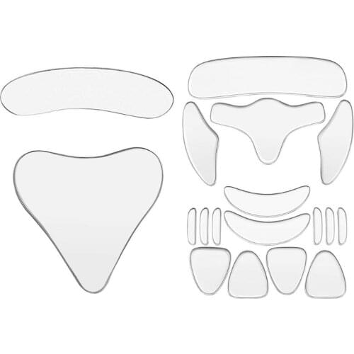 E7CF Women Anti Wrinkle Eye Forehead Invisible Anti-aging Face Pad Reusable Silicone Prevent Wrinkles Lines Patch