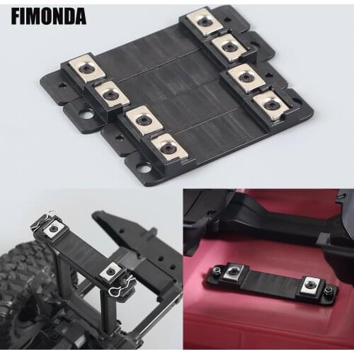 FIMONDA Magnetic Body Posts Mounts for 1/10 RC Crawler Car Traxxas TRX4 TRX6 G63 Upgrade Parts