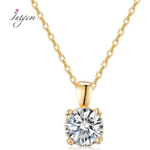 Серебряные ожерелья Intgem China At AliExpress