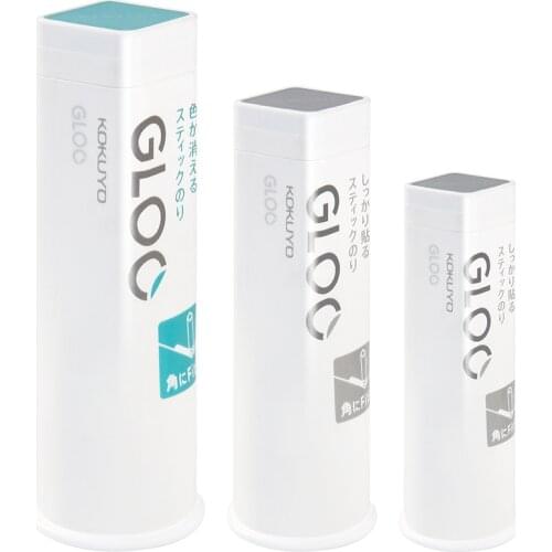 KOKUYO Kawaii G311 GLOO Square Solid Glue Sticks Three Sizes S M L DIY Tools High Viscosity Student Handmade Office Supplies