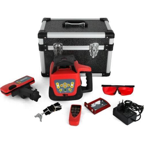 Red Laser Level Rotary Visible Laser Bright Cross Laser Electronics Construction Laser With Receiver automatic alignment