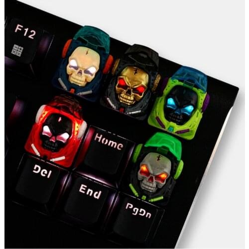 Mechanical Keyboard Personality Game Resin Keycaps Keyboard Individuality Customized Key Cap