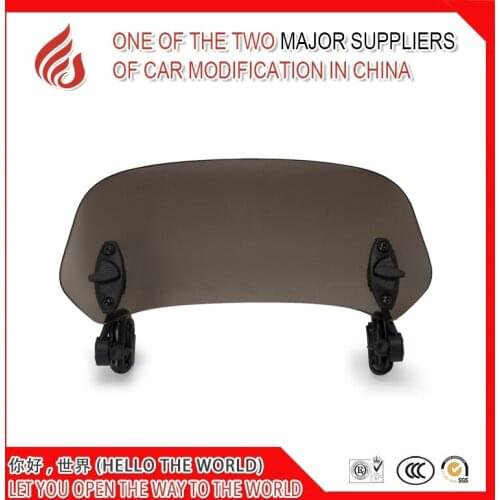 Moto trasparente Risorto Regolabile Parabrezza Schermo Vento Spoiler Deflettore Dell'aria per F800 R1200GS