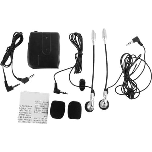 Motorbike Motorcycle Helmet 2-way Intercom Headset Communication System