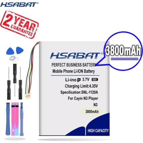 New Arrival [ HSABAT ] 3800mAh Replacement Battery for Cayin N3 Player