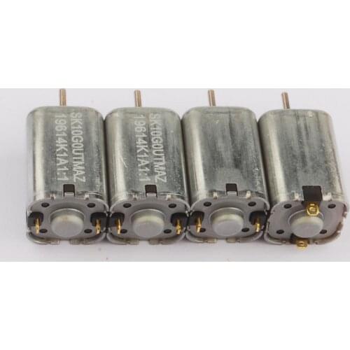 Wholesales 20pcs Strong magnetic 10*10MM square Micro motor large torque mini six pole 6V-9V dc 9700-14700 rpm