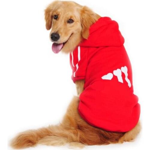 Dog Hoodie Winter Pet Dog Clothes For Dogs Coat Jacket Cotton French Bulldog Clothing For Dogs Pets Clothing