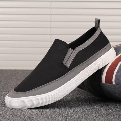 Summer Classic Men Canvas Shoes Breathable Comfortable Casual Shoes Men High Quality Anti-Slip Men Loafers