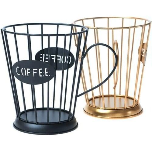Universal Coffee Pod Organizer Holder Rack Coffee Capsule Storage Basket For Nespresso Cafe Hotel Household Kitchen Storage
