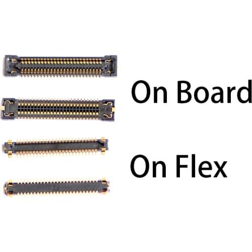 2Pcs Usb Charging Flex FPC Connector For Xiaomi 6 M6 MI 8 SE M8 lite 8SE Note3 Note 3 Charger Dock Port On Motherboard 50pin