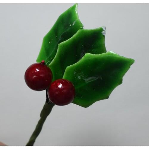 5PCS Christmas Berries Artificial Berry Branches Christmas Wedding Birthday Party Garden Home Artificial Berry Decorative