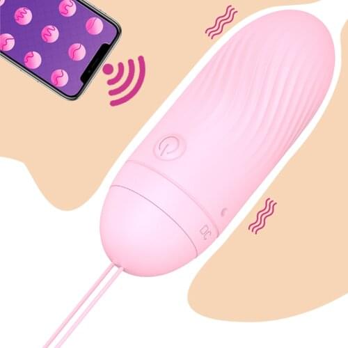 APP Control Vibrating Egg Mobile Phone Remote Control Wearing Love Egg Kegel Balls G Spot Ben Wa Clitoris Stimulator Vibrators