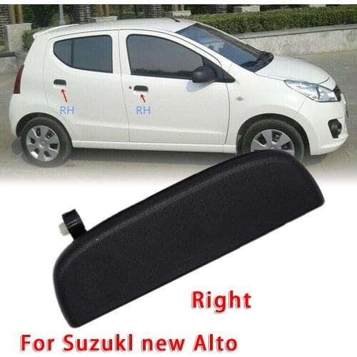 Black Door Handle Parts Accessories Left/Right For Suzuki New Alto Replacement Auto Exterior Outdoor