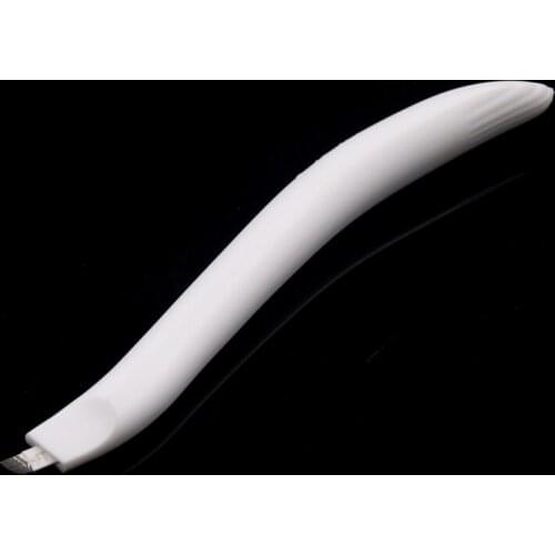 10pcs permanent makeup disposable microblading pens hand tools with 7/12/14/17/18U pins needles embroidery blade manual pen