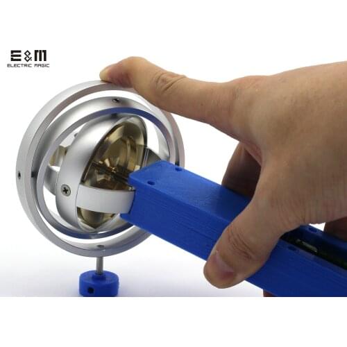 12000 rpm Electric Mechanical Metal GyroToy Gyroscope Classic Collection Gift Counter Gravity Creative Technology