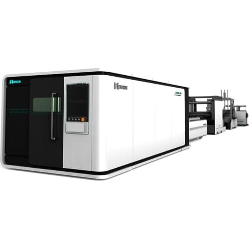 2021 LXSHOW 1kw 1.5kw 2kw 3kw 4kw cnc Fiber Laser Cutting Machine with Auto Feeding Loading Unloading Coil