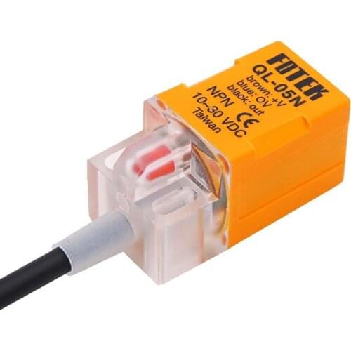 5 pieces of FOTEK Yangming Taiwan original proximity switch QL-05N three-wire normally open square sensor Q/PL-05N