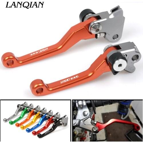 For 250 SX XC-W XC-F XCF-W XC EXC EXC-F 300 EXC 350 EXC-F SIX DAYS CNC Pivot Racing Dirt Bike Clutch Brake Levers