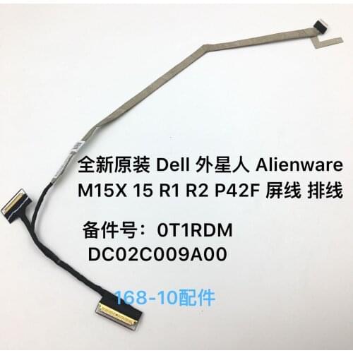 Video screen Flex cable For Dell M15X 15 R1 R2 P42F laptop LCD LED Display Ribbon Camera cable 0T1RDM DC02C009A00