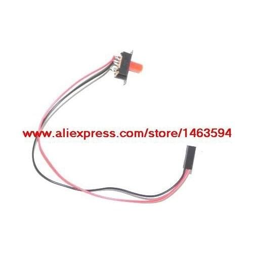 Wholesale GT Model QS8008 168cm RC Helicopter Spare Parts on/off switch wire Free shipping