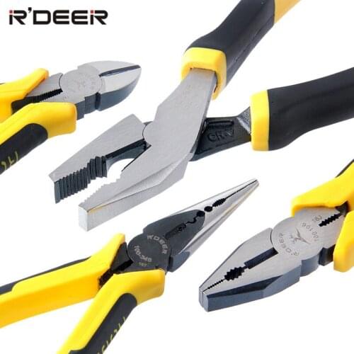 6"/8" Cutting Pliers Wire Cutter CR-V Combination Pliers Heavy Duty Electrician Multitool