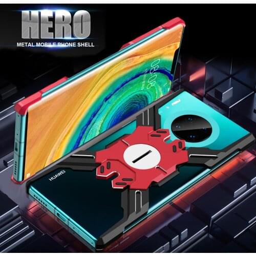 Heroes Series Metal Personality Cases Fundas For Huawei Mate 30 Pro 2020 New Lron Man Phone Cases For Huawei P30 Pro Nova 4 Case