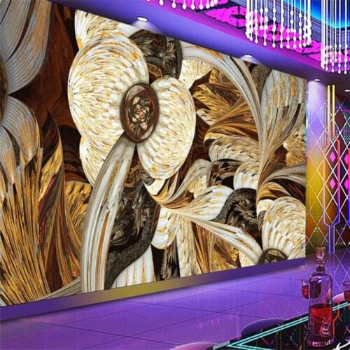 Beibehang Wallpaper Mural Custom Living Room Bedroom 3d Diamond Art Bar Cafe Hall KTV Mural Wall Home Decor