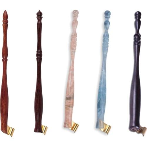Brand New and High Quality Mahogany English Oblique Calligraphy Dip Pen Nib Nib Dip Pen Wooden Engraving Gift Box Set